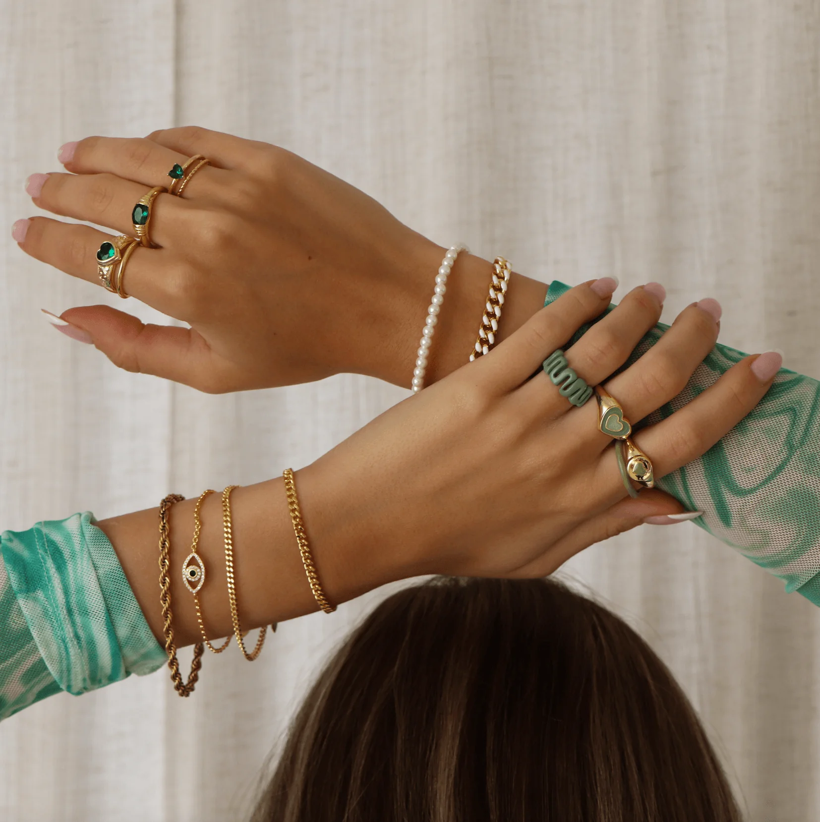 Girly Pearly Bracelet - Image 8